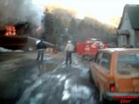 Seldovia Lodge on Fire 04/29/2007. John Bruno Photo